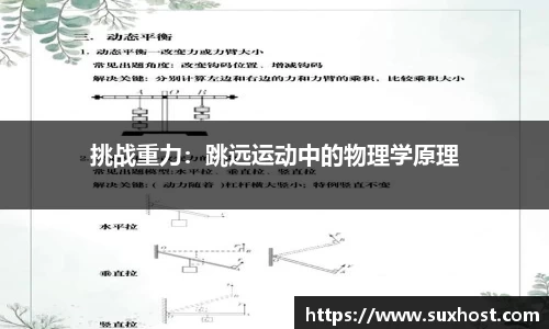 挑战重力：跳远运动中的物理学原理